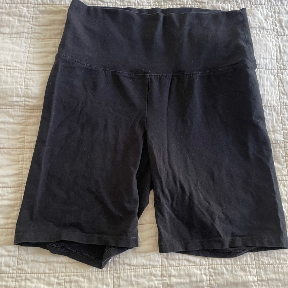 TNA black biker shorts from Aritzia Size M